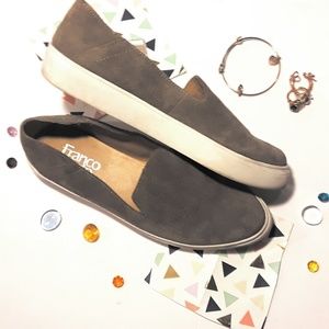 Franco Sarto Mitchell Tan Loafers- Womens 6